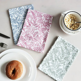 Printed Square Classic Reusable 100% Cotton Napkins & Accessories Premium Quality Fabric for Home Restaurants Weddings & Events