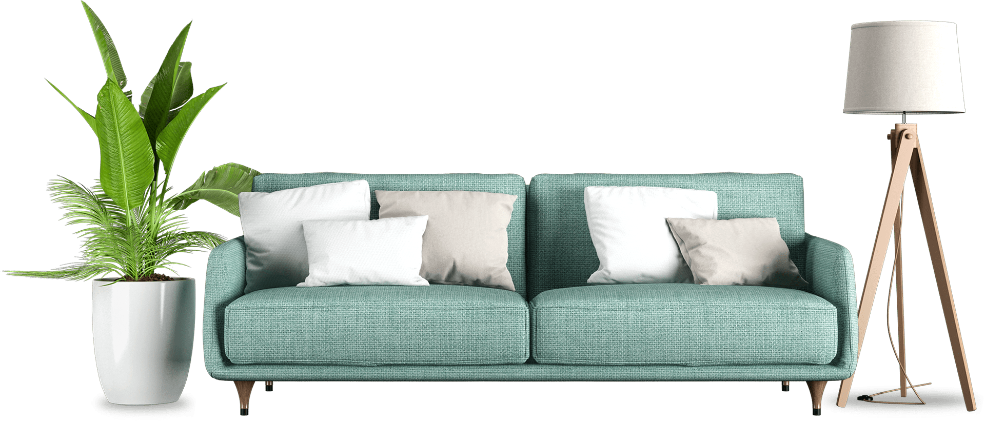 Low Profile Swivel Sofa